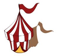 Circus tent vector illustration N3