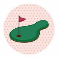 golf equipment theme elements N284