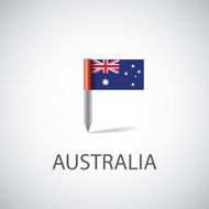 australia flag pin