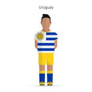Uruguay football player Soccer uniform