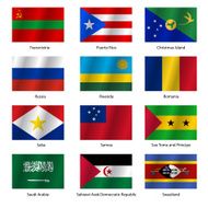 Set Flags of world sovereign states N44