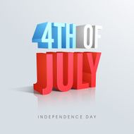 American Independence Day celebration with 3D text N2