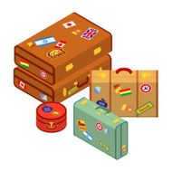Travelers suitcases N3