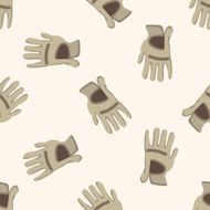 golf equipment cartoon seamless pattern background N33