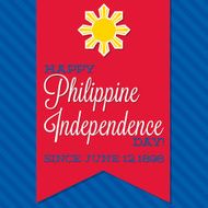 Philippines Independence Day card in vector format N17