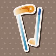 golf equipment theme elements N289