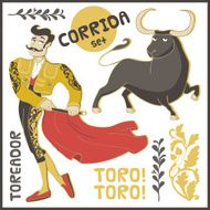 Vector set Corrida N5