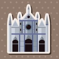 castle theme elements vector eps N44