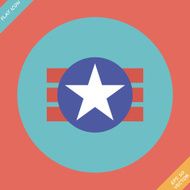 National of the USA symbolism icon
