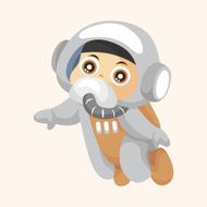 Space astronaut theme elements N44