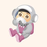 Space astronaut theme elements N45