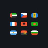 Flag of world N30