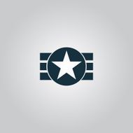 Abstract USA Flag Design N2
