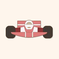 racing car theme elements vector eps N11