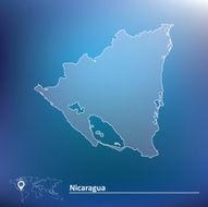 Map of Nicaragua