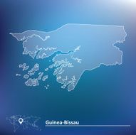 map of Guinea-Bissau N2