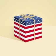 USA gift box