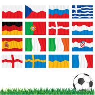 UEFA Euro 2012 Flags