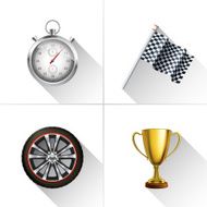 Racing Icons Set N2