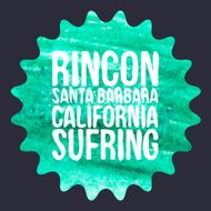watercolor surf typography t-shirt graphics vectors N2