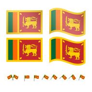Sri Lanka Flags