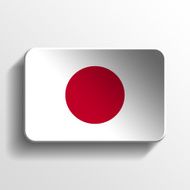 Japan 3D button