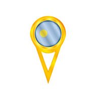Palau pin flag