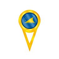 Tokelau pin flag