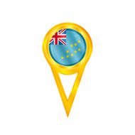 Tuvalu pin flag