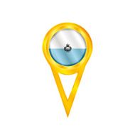 San Marino pin flag