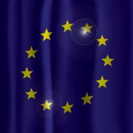 EU Flag Curtain