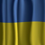 Ukraine Flag Curtain