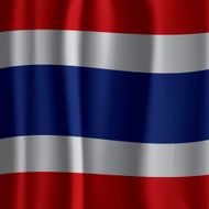 Thailand Flag Curtain