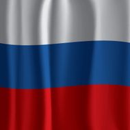 Russia Flag Curtain