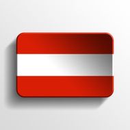 Austria 3D button