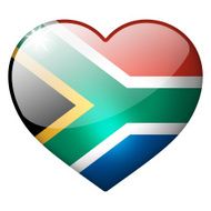 south africa heart button