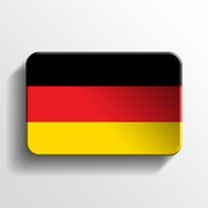 Germany 3D button