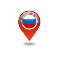 Russia flag navigation pointer N4