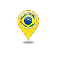 Brazilian flag navigation pointer N2