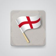 England flag vector icon