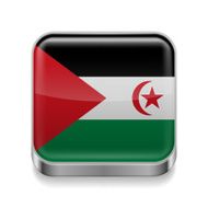 Metal icon of Sahrawi Arab Democratic Republic
