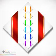 colorful ribbons set N4