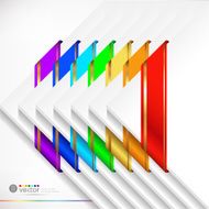 colorful ribbons set N5