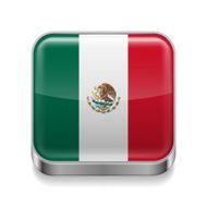 Metal icon of Mexico