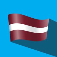 Latvia Flag N14