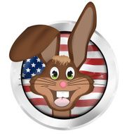 Easter Bunny Happy Creative Design