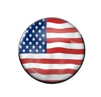 USA Flag Fresh Design American Style