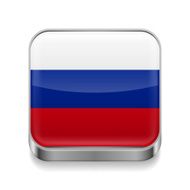 Metal icon of Russian Federation