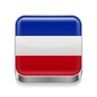 Metal icon of Yugoslavia