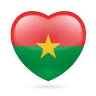 Heart icon of Burkina Faso N2